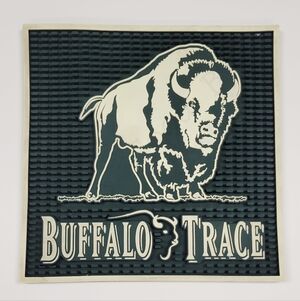 Buffalo Trace 12"x12" Bar Spill Service Mat